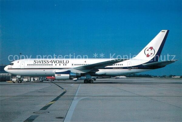 Flugzeuge Zivil Swiss World Airways B 767-219ER HB-IIX