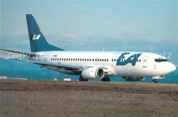 Flugzeuge Zivil European Airlines Boeing 737-3M8 OO-LTE