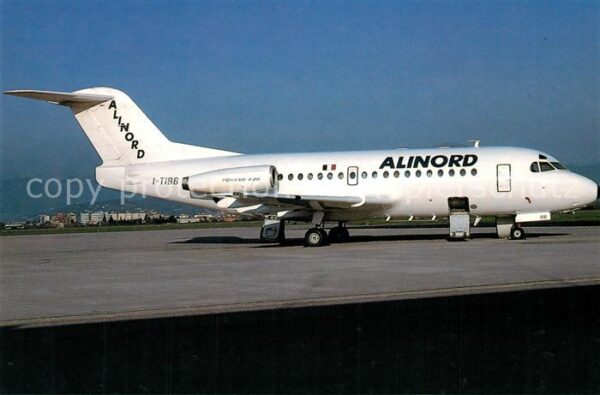 Flugzeuge Zivil Alinord Fokker F28 Mk 1000 I-TIBB c/n 1