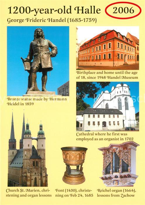 Denkmal Georg Friedrich Händel Geburtshaus Kath