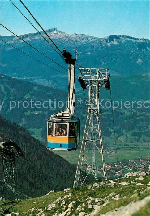 Seilbahn Nebelhornbahn Oberstdorf Kleinwalsertal