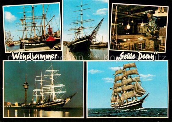 Segelschiffe Windjammer Seute Deern Bremerhaven