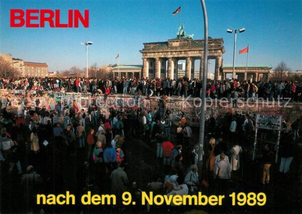 Brandenburgertor Nach dem 9. November Berlin