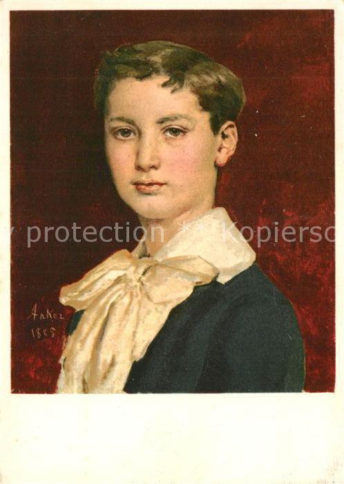 Anker Albert Portrait eines Knaben
