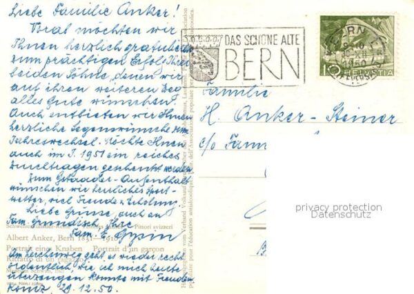 Anker Albert Portrait eines Knaben – Bild 2