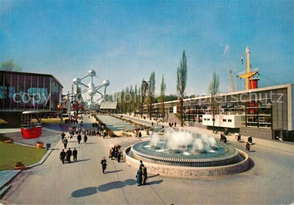 Exposition Universelle Bruxelles 1958 Avenue de Benelux