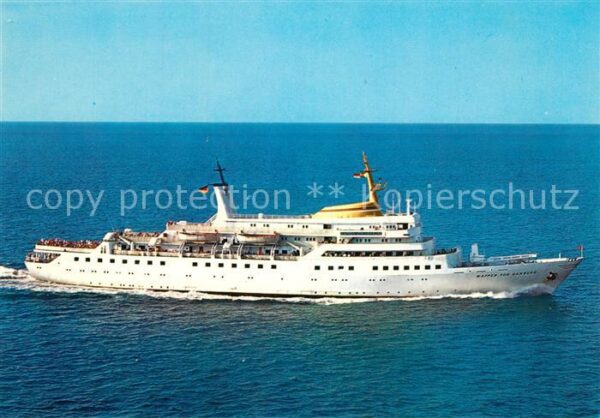 Schiffe Ships Navires MS Wappen von Hamburg