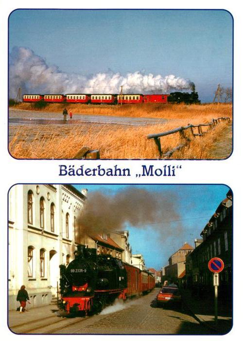 Eisenbahn Bäderbahn Molli