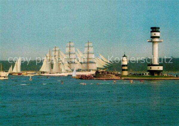 Segelschiffe Windjammern Kiel Friedrichsorter Leucht