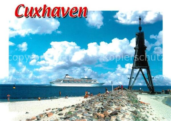 Schiffe Ships Navires Cuxhaven Kugelbake