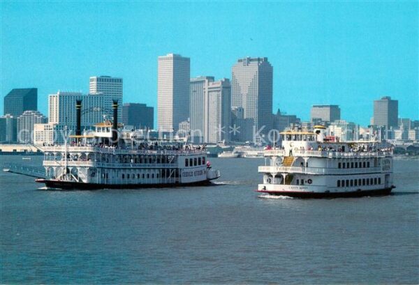 Dampfer Schaufelrad New Orleans Paddlewheels Creole Queen C