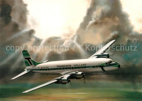 Flugzeuge Zivil Transavia Holland Douglas DC-6B PH-TRC