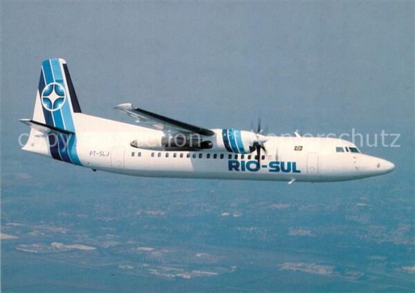 Flugzeuge Zivil Rio Sul Fokker 50 PT-SLJ