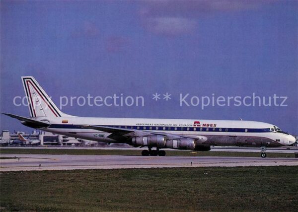 Flugzeuge Zivil Andes DC-8-54F HC-BMC c/n 45640/175