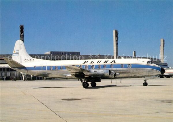 Flugzeuge Zivil Pluna Viscount 827 CX-BIZ c/n 316