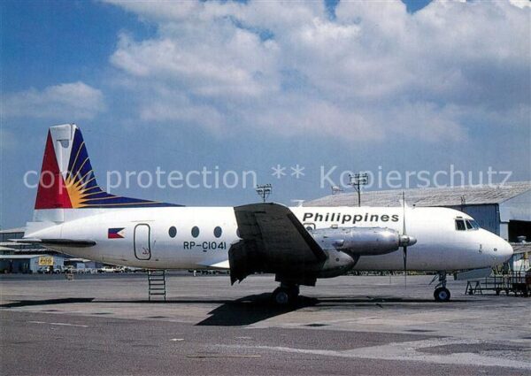 Flugzeuge Zivil Philippine HS 748-222-2A RP-C1041 c/n 1