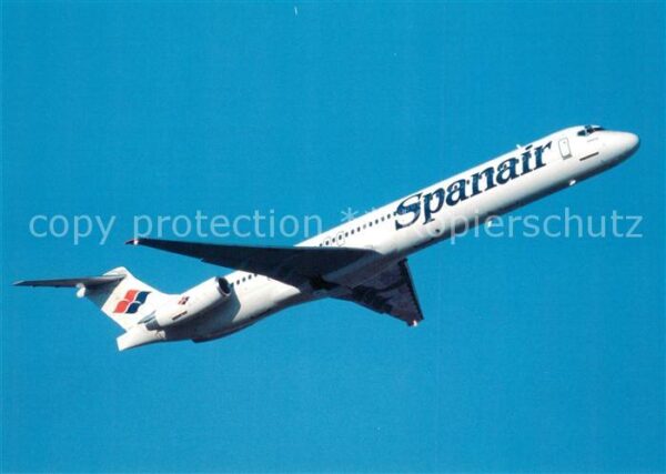 Flugzeuge Zivil Spanair McD Douglas MD-83 EC-GBA cn 496