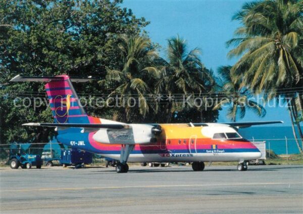 Flugzeuge Zivil EC Xpress De Havilland DHC-8-103 Dash 8