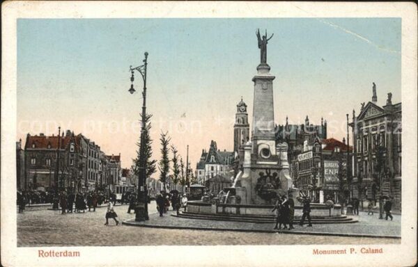 Rotterdam Monument P. Caland