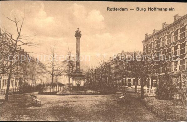 Rotterdam Burg Hoffmanplein