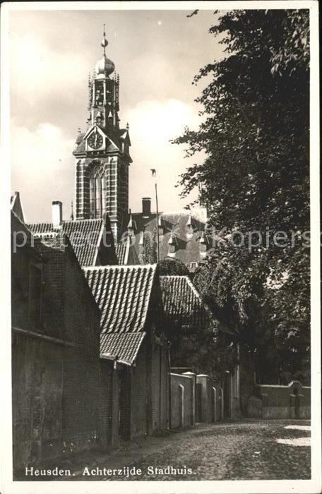 Heusden Niederlande Achterzijde Stadthuis