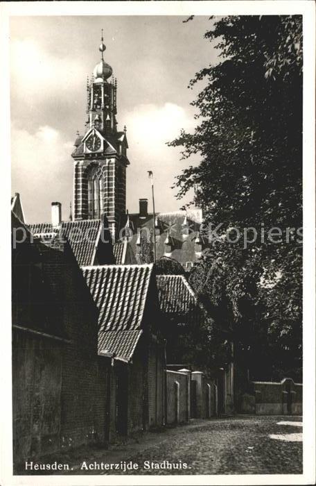 Heusden Niederlande Achterzijde Stadthuis