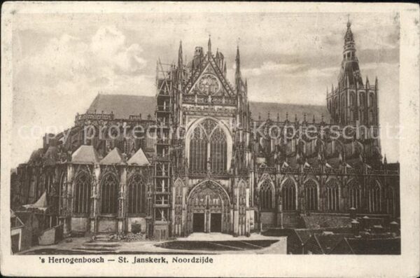 S-Hertogenbosch St. Janskerk Noordzijde