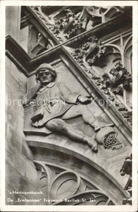 S-Hertogenbosch Erwtenman Fragment Basiliek St. Jan