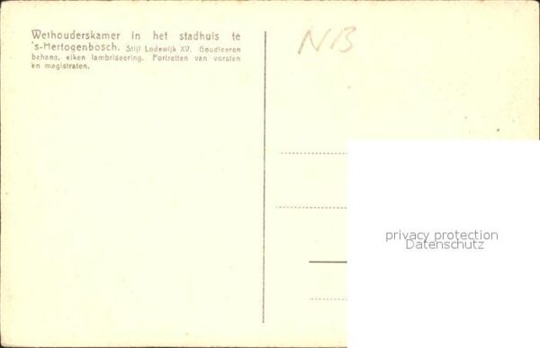 S-Hertogenbosch Wethouderskamer stadhuis – Bild 2