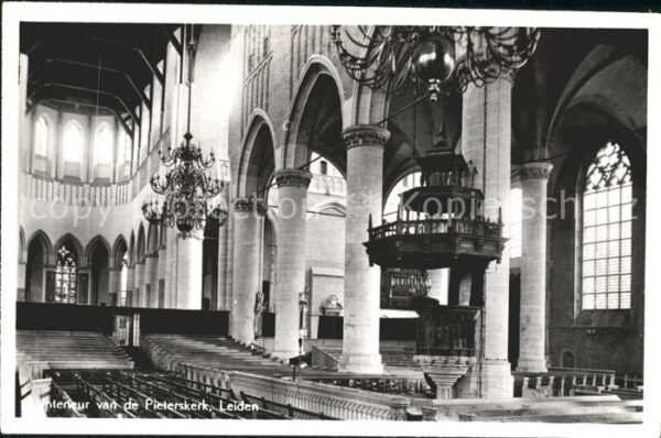 Leiden Interieur Pieterskerk