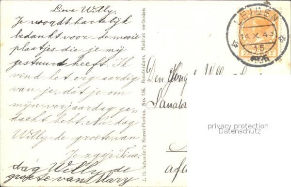 Leiden Gijzelaarsbank Rapenburg – Bild 2