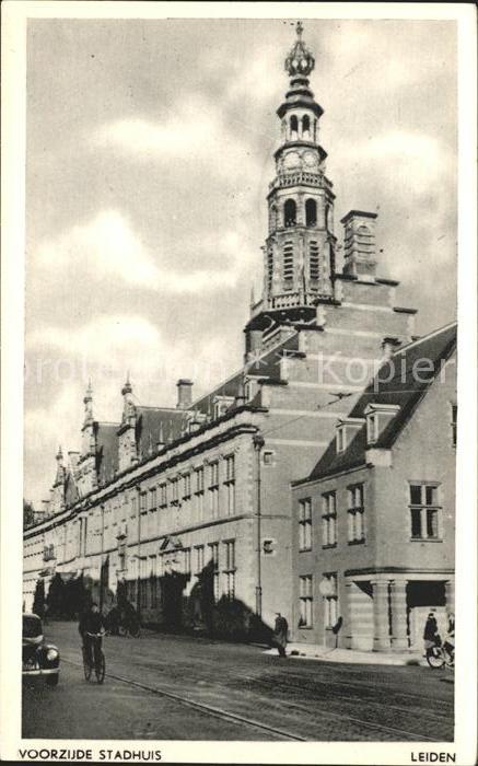 Leiden Voorzijde Stadhuis