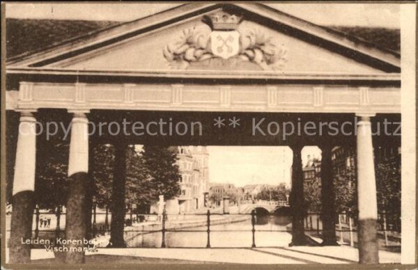Leiden Korenbeurs Vischmarkt