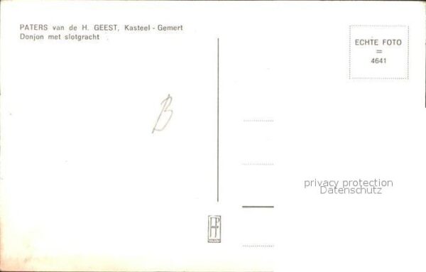 Gemert-Bakel Paters Geest Kasteel – Bild 2