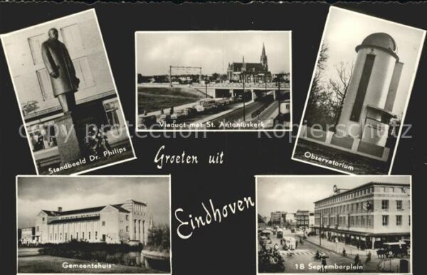 Eindhoven Netherlands Viaduct St Antoniuskerk Observatorium 1