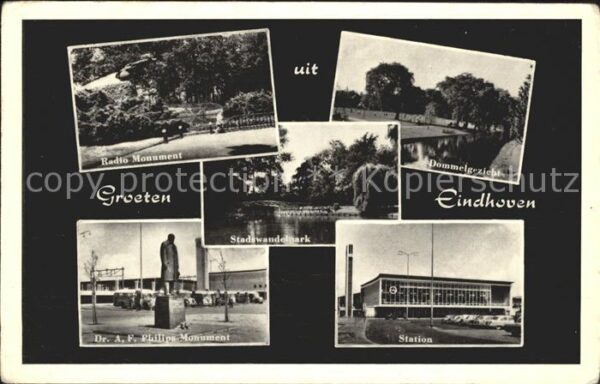 Eindhoven Netherlands Radio Monument Dommelgezicht Station
