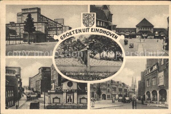 Eindhoven Netherlands Stationsplein Kelzersgracht Phillipsfab