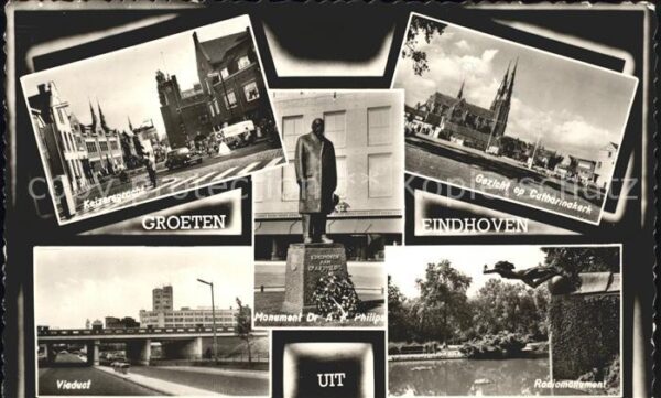 Eindhoven Netherlands Cotharinekerk Monument Phillips Viadukt