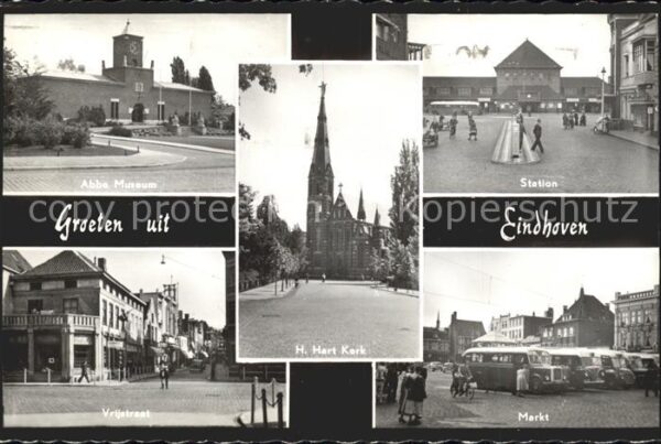 Eindhoven Netherlands Station Markt Kerk Abba Museum