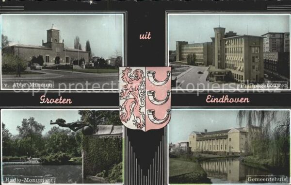 Eindhoven Netherlands Philipsgebouwen Museum Gemeentehuis Rad