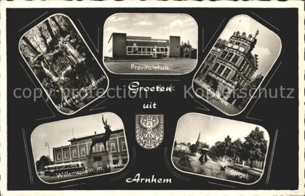 Arnhem Provinciehuis Stadhuis Singel Willemspl