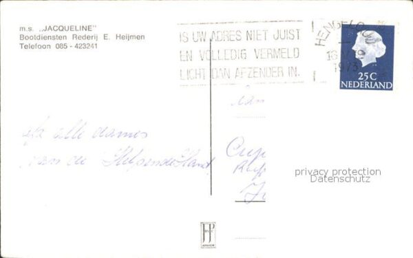 Arnhem Jacqueline Bootdiensten Rederij Heijmen – Bild 2