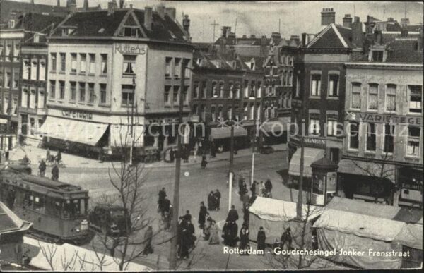 Rotterdam Goudschesingel Jonker Fransstraat