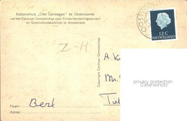 Oostvoorne Niederlande Koloniehuis Ons Genoegen – Bild 2
