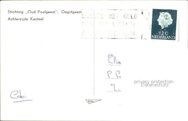 Oegstgeest Achterzijde Kasteel – Bild 2