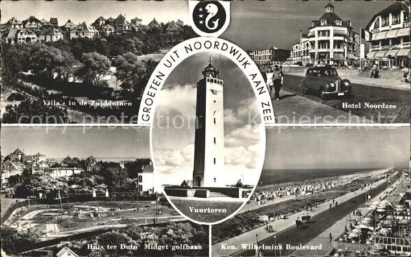 Noordwijk aan Zee  Vuurtoren Villa Zuidduinen Hotel Noordz