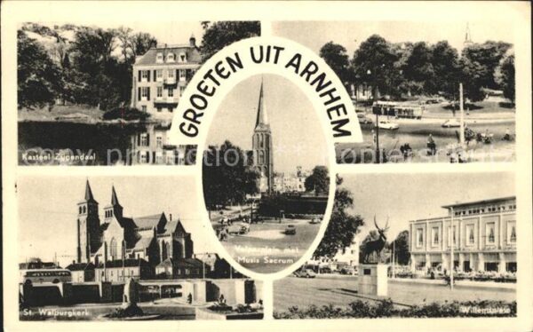 Arnhem Kasteel Zijpendaal St. Walburgkerk Musi