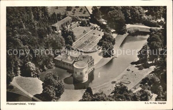 Velp Rheden Schloss Fliegeraufnahme