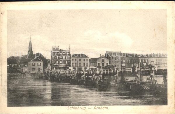 Arnhem Schipbrug Schiffsbrücke