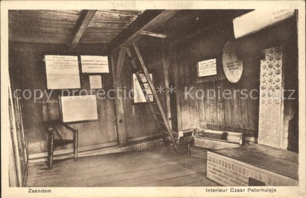 Zaandam Interieur Czaar Peterhuisje